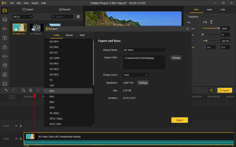 AceMovi Video Editor download the new version
